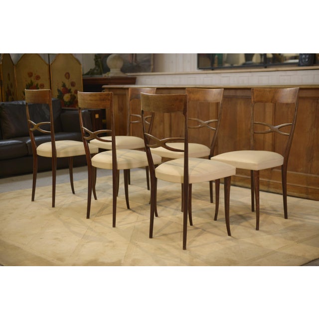 Chairs by Sedie Friuli for Consorzio, Italy, 1960s, Set of 6 For Sale - Image 9 of 13