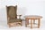 1970s Brutalist Round Oak Coffee Table in the Style of Henning Kjærnulf and Axel Einar Hjorth, Denmark, 1970s For Sale - Image 5 of 10