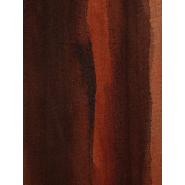 Brown Karina Savonenko, Organic Umbra Lines, Author Painting I, 2024, Canvas For Sale - Image 8 of 10