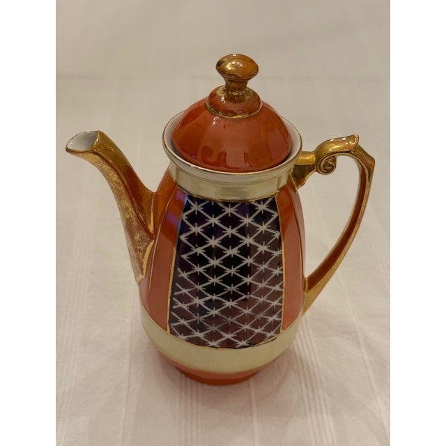Antique European Porcelain Coffee & Tea Service, Circa 1900, 54-Piece Set For Sale - Image 9 of 17