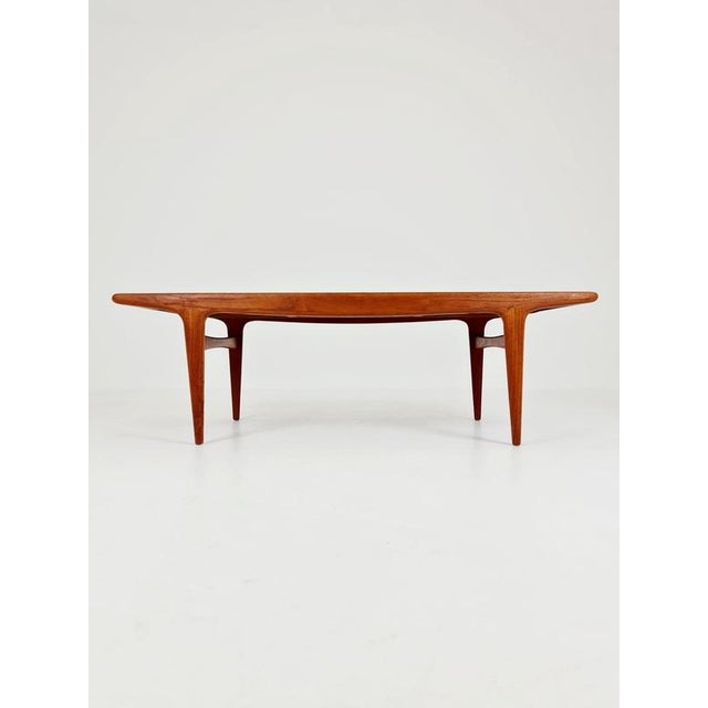 Danish Teak Coffee Table by Johannes Andersen for Silkborg, 1960s For Sale - Image 6 of 18