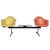 Tandem for Chairs and Table by Charles & Ray Eames for Herman Miller For Sale - Image 13 of 13