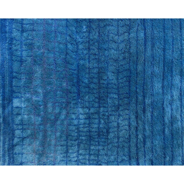 Hand-Knotted Wool Rug by Azele Studio For Sale - Image 4 of 9