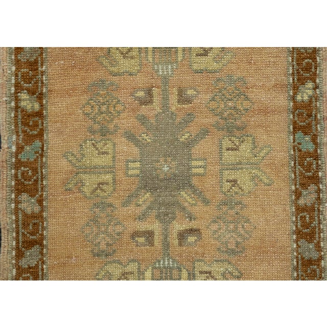 Turkish Mini Rug Oriental Hand Knotted Vintage Rug 1'7" x 2'10" #16528 For Sale - Image 4 of 8
