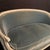 Blue Antique French Louis XVI Painted Carved Loveseat and Pair of Bergeres -Set of 3 For Sale - Image 8 of 10