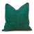 Sal Green Dotted Ahir Handloom Pillow For Sale