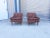 1960s 1960s Mid Century Walnut Lounge Chairs For Sale - Image 5 of 13