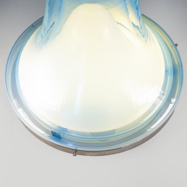 White LS144 Table Lamp by Carlo Nason for Av Mazzega, 1969 For Sale - Image 8 of 11