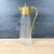 1920s Vintage Greek Key Cut Glass Fancy Claret Jug For Sale - Image 10 of 10