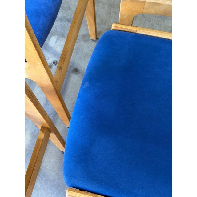 Mid 20th Century Set of 5 Danish Modern Dining Chairs in the Style of Erik Buch For Sale In Los Angeles - Image 6 of 9