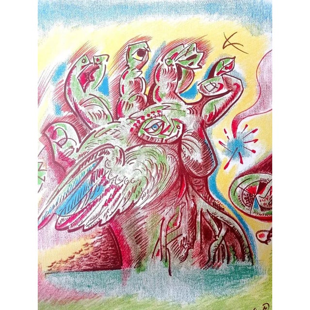 André Masson, The Fertile Hand, 1971, Hand-Signed Lithograph For Sale - Image 3 of 4