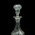 1950s Vintage English Etched Glass Fine Wine Decanter For Sale - Image 6 of 13