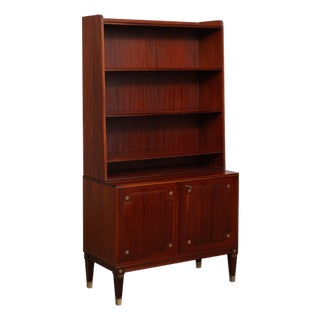 Classical Style Bookcase in Solid Wood For Sale