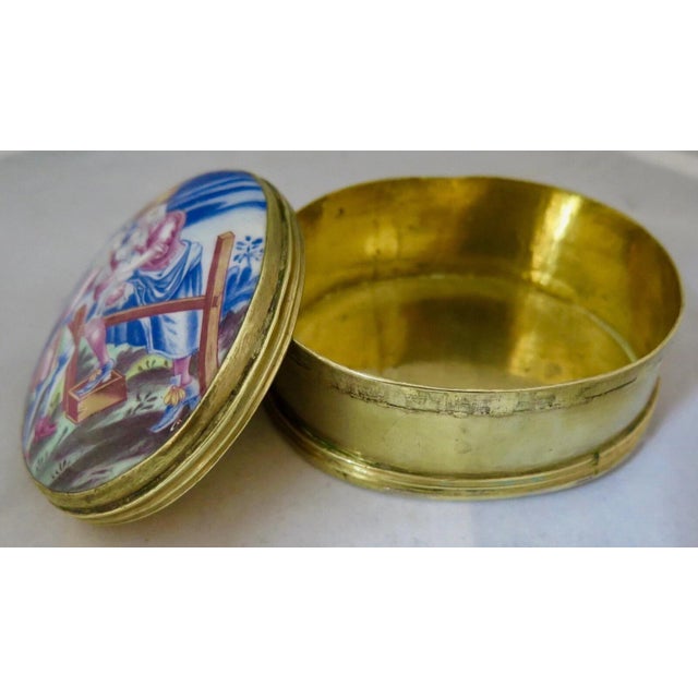 Vintage Erotic Enamel Box For Sale - Image 11 of 11