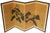 "Old Pine Tree", Pre-1964 Showa Era Japanese Painted Silk Byobu Screen For Sale - Image 16 of 17