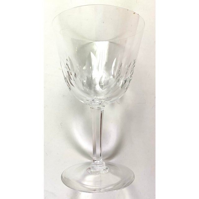 Glass Mid 20th Century Orrefors-“ Imperial Crystal Stemware Collection”-Mouth Blown Crystal Wine/Water Goblets – Set of 11 For Sale - Image 7 of 7