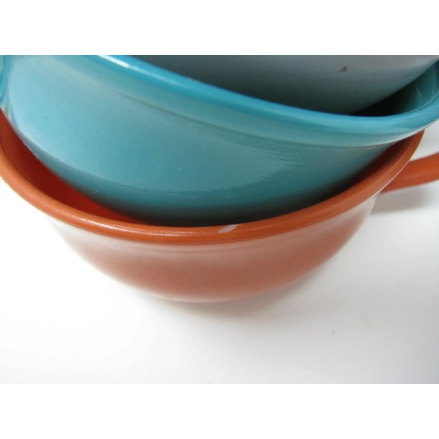 Vintage Hazel Atlas Ovide Tempo Glass Luncheon Set - 38 Pieces For Sale - Image 12 of 13