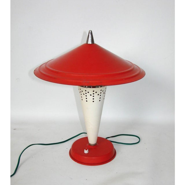 Polish Mushroom Table Lamp, 1960s For Sale - Image 6 of 7