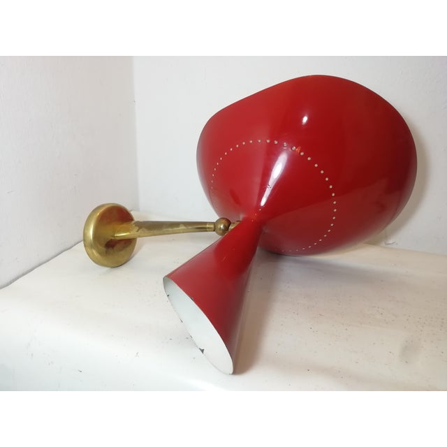 AD/1 Wall Lamp by Oscar Torlasco for Lumen, Italy, 1950s For Sale - Image 6 of 15