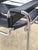Black 1960s Pair Marcel Breuer Wassily Black Leather Lounge Chairs For Sale - Image 8 of 8