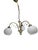 Vintage Art Nouveau Chandelier, Poland, 1970s For Sale - Image 3 of 15
