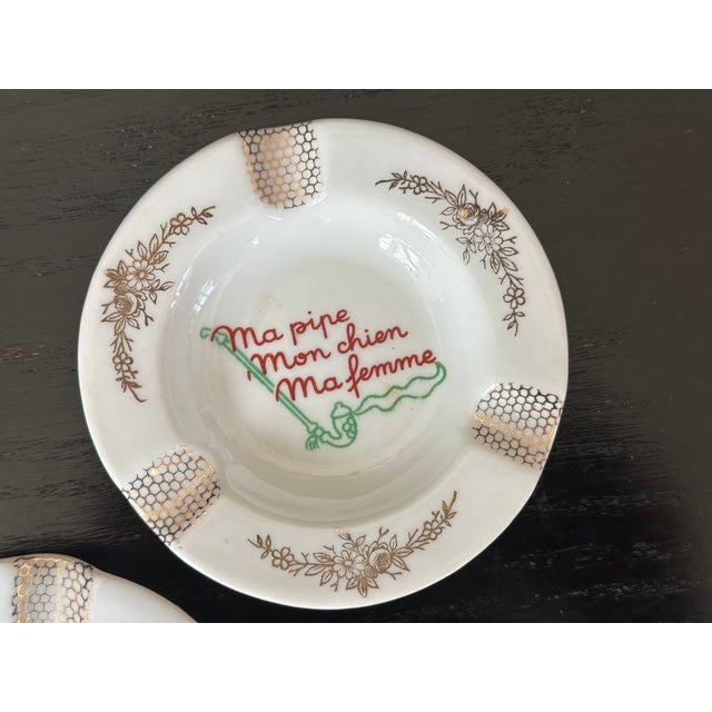 Vintage French Limoges Ashtray Catchalls For Sale In New York - Image 6 of 12
