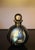 Decorated Glass Bottle with 925 Silver Neck from Isle of White, 2004 For Sale - Image 3 of 11