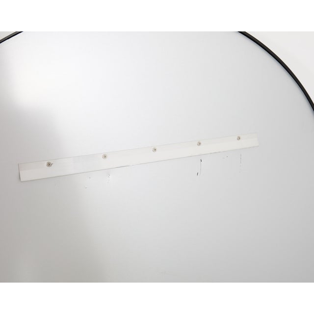 Restoration Hardware Round Bristol Mirror Blackened 42 In. For Sale - Image 12 of 13