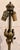 Vintage Sculptural Wrought Iron Two-Light Floor Lamp, Torchère With Grape Vine Entwined Column, Circa 1950s For Sale - Image 11 of 12