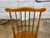 Brown Mid 20th Century Set of Six Vintage Colonial Style Windsor Dining Chairs For Sale - Image 8 of 12