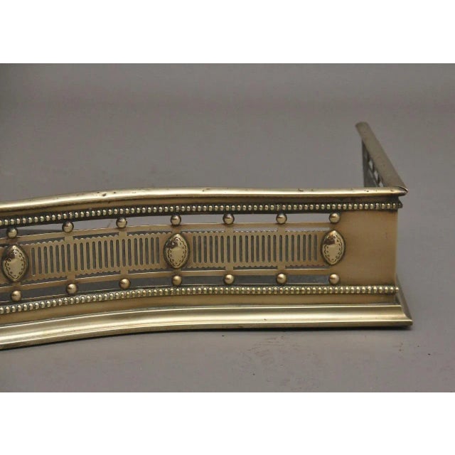 19th Century Brass Fender, 1850s For Sale - Image 6 of 9