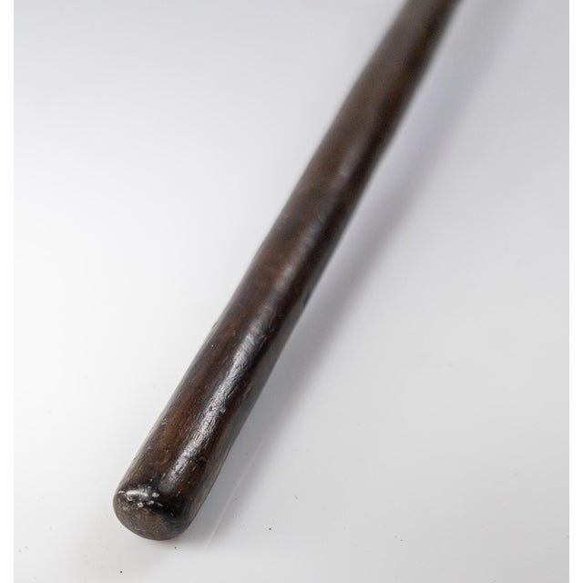 19th or 20th Century South African Carved Wood Knobkerrie Club, Zulu Peoples For Sale - Image 9 of 14