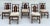 Set of 5 Asian Carved Wood Dining Chairs For Sale - Image 12 of 12
