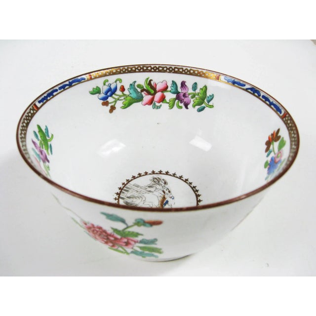 18c Josiah Spode Peacock Bowl - England For Sale - Image 9 of 12