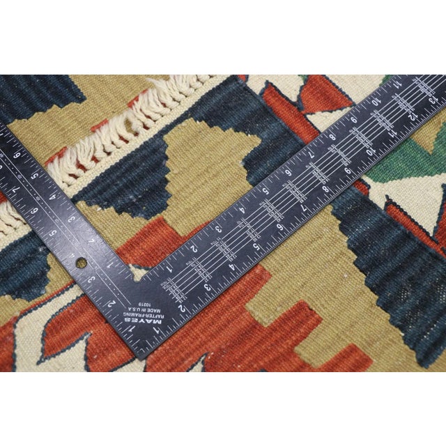 Late 20th Century Vintage Persian Shiraz Kilim Rug - 02'00 X 02'11 For Sale - Image 5 of 9