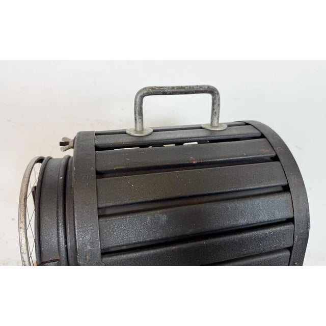 Vintage Black Theatre Spotlight Table Lamp, 1960s For Sale - Image 6 of 18