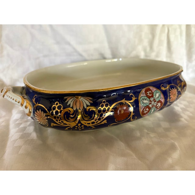 Early 19th C Imari Pattern Mason's Ironstone Covered Tureen For Sale - Image 9 of 14