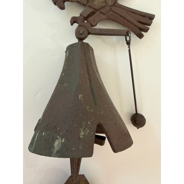Cosanti Originals Cast Bronze 'Save the Wilderness' Eagle Wind Bell, Chime For Sale - Image 10 of 12