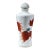 Iron Red Porcelain Snuff Bottle With Fish Motif For Sale