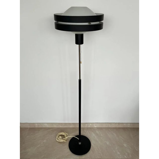 Mid-Century Age Floor Lamp Saturn by Jaroslav Bejvl, Kamenicky Senov, 1970s For Sale - Image 3 of 9