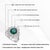 Luxury 2.24Ct Natural Emerald & 1.91Ct Diamond Halo Cocktail Ring Size 4 in 18k Gold For Sale - Image 11 of 16