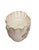 2000 - 2009 Italian Hand-Crafted Ceramic Floral Relief Planter For Sale - Image 5 of 12