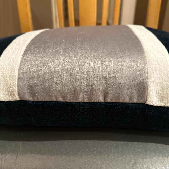 Modern Handcrafted Decorative Pillow Case For Sale - Image 3 of 5