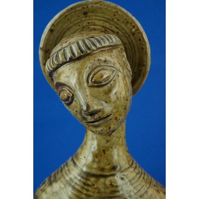 André Rozay, Saint Francis, La Borne, 20th Century, Ceramic For Sale - Image 14 of 18