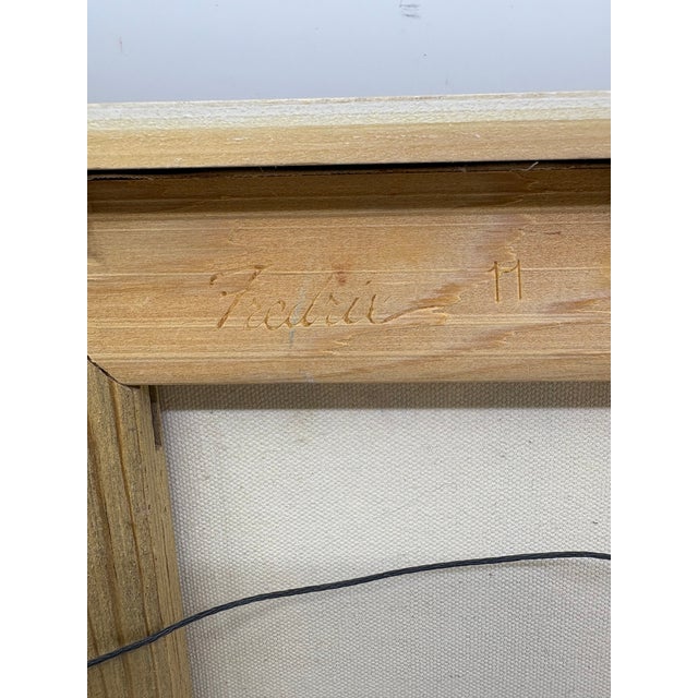 Vintage Still Life Original Painting Framed Signed Miele 93’ For Sale - Image 9 of 9