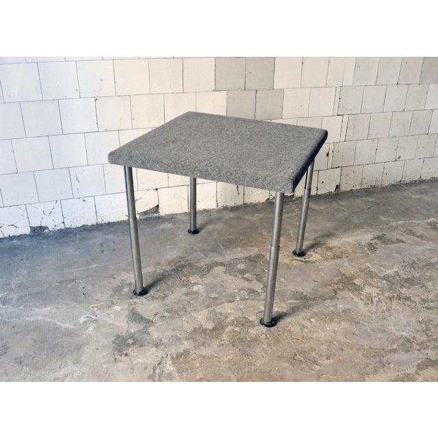 Metal Talponia Dining Table & Stools Set by Roberto Gabetti & Aimaro Isola for ARBO, 1969, Set of 5 For Sale - Image 7 of 18