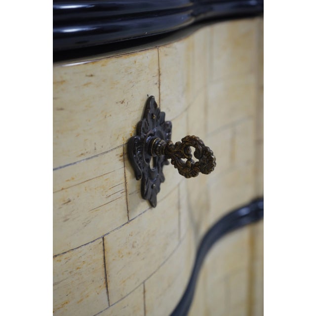 Ivory William Switzer Charles Pollock Venetian Chest on Stand For Sale - Image 8 of 12