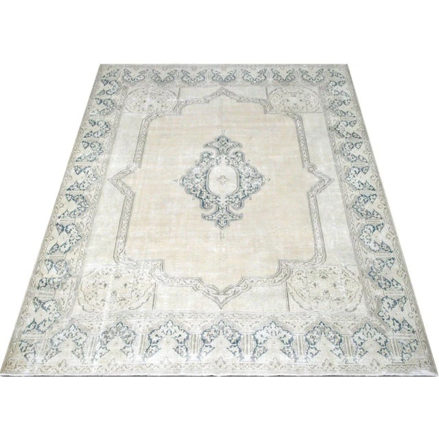 1960s Persian Kerman Rug For Sale In Los Angeles - Image 6 of 7