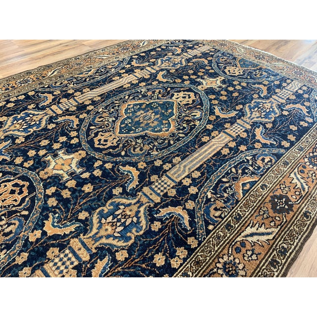 Antique Persian Malayer Rug 4'3" x 6'3" Chairish