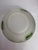 Vintage Frosted Glass Salad Set With Hand Painted Leaves – Bowl, Oil & Vinegar, Salt & Pepper - 5 pcs For Sale - Image 15 of 17